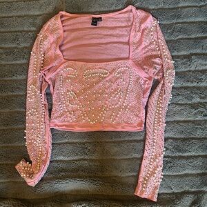 Windsor pink shirt size small